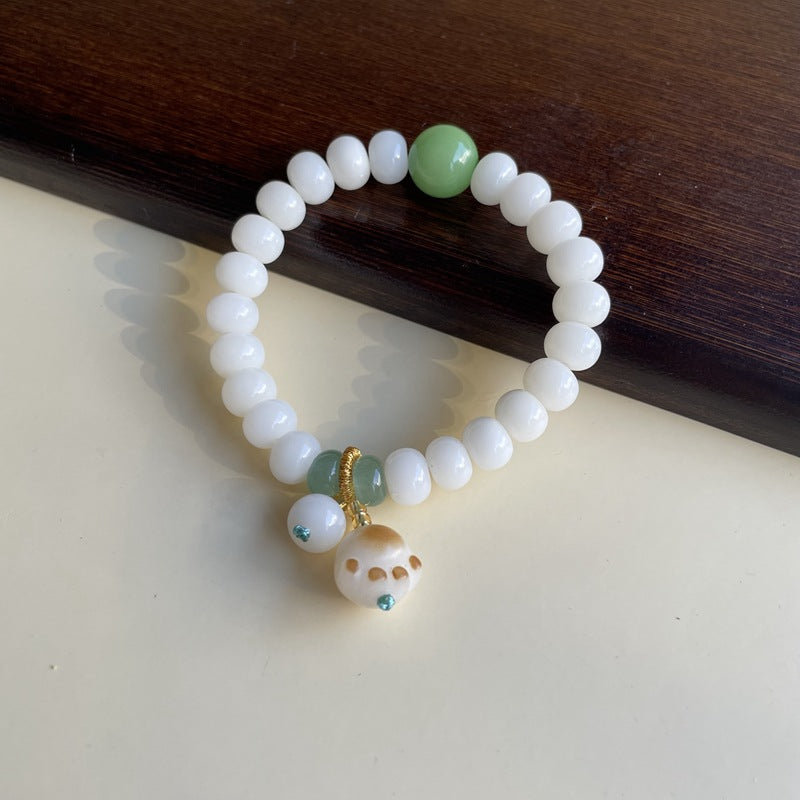 Bodhi Candy Color Single Circle Pliable Temperament High Throw Three Bracelets