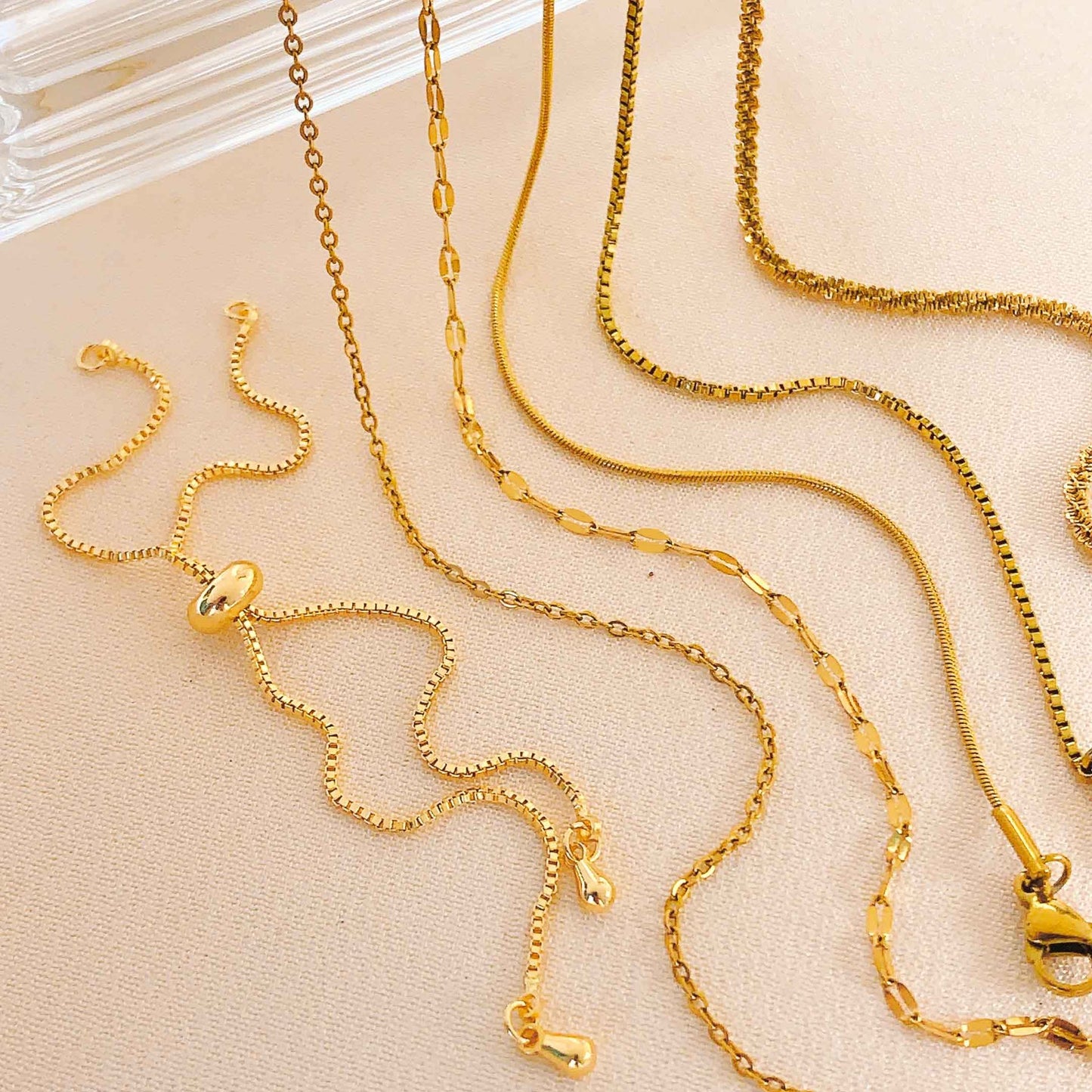 Women's Summer Simple Pure Niche Design Titanium Steel Necklaces