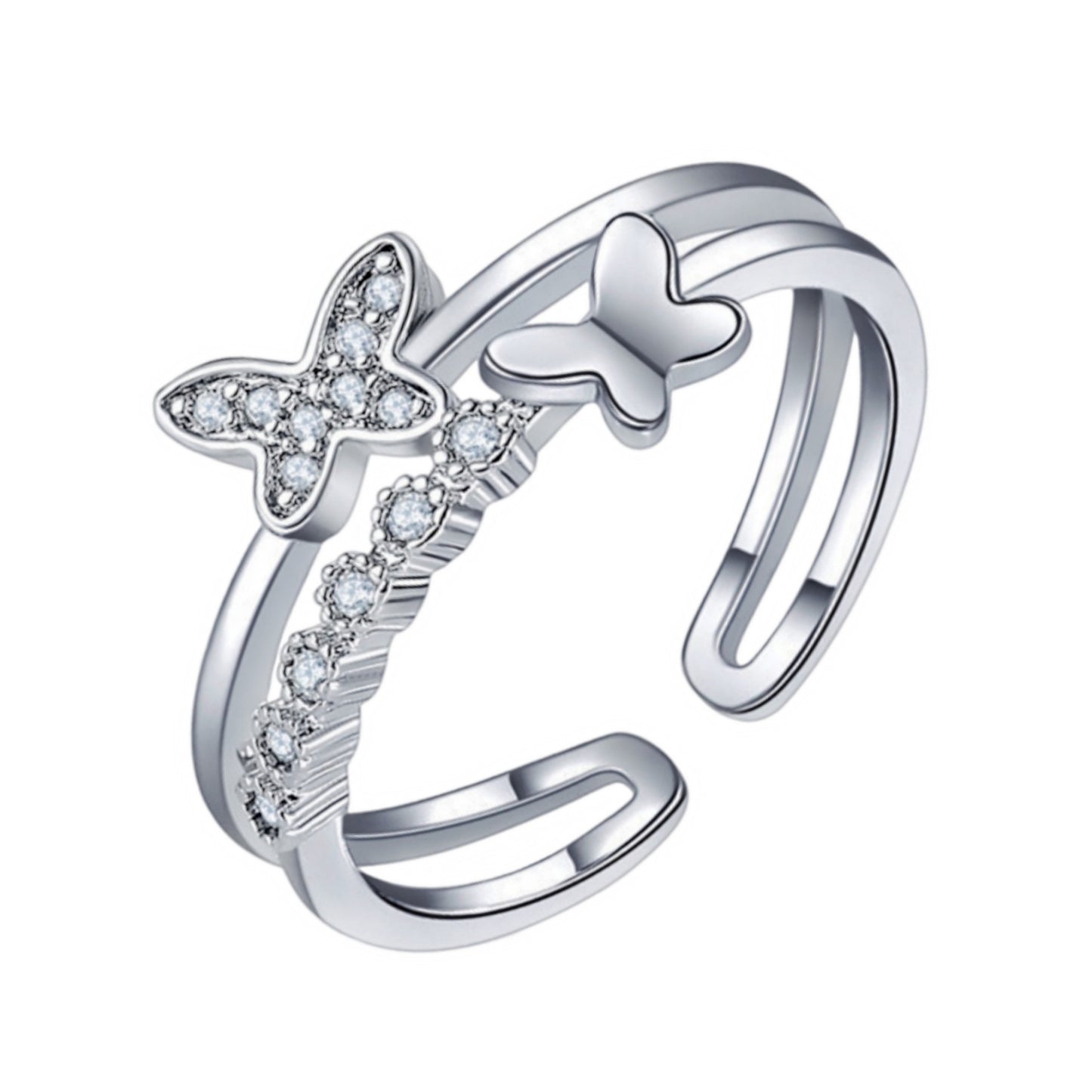 Elegant Decompression Cord For Braiding Open Niche Design Fashion Personalized Ring