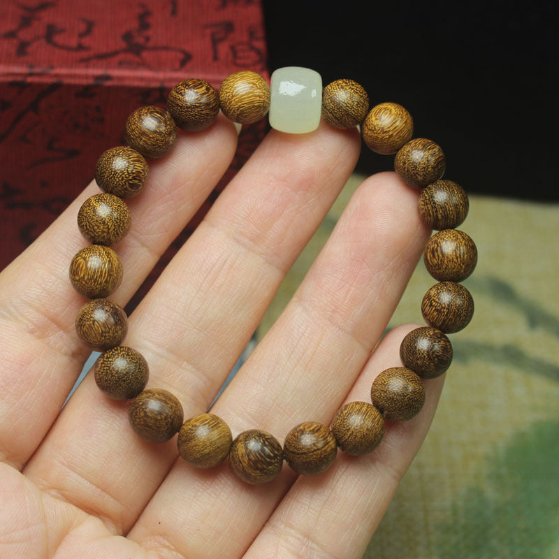 Sandalwood Beads Natural Wooden Cultural Artifact Silkwood Crafts Stall Bracelet