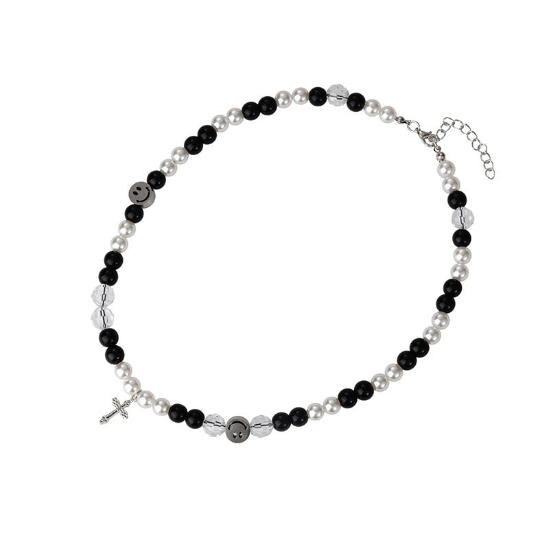 Chain Combination Dice Volcanic Rock Skull Hip Hop Necklace