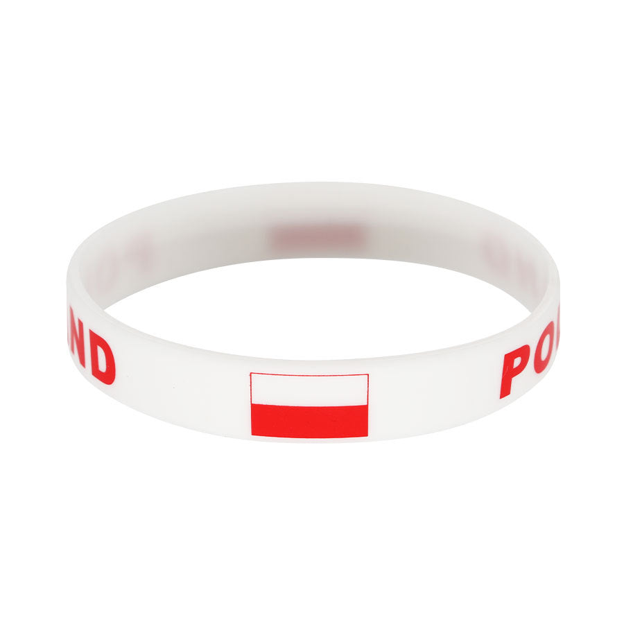 Cup Silicone National Team Canada Ink Flag Bracelets