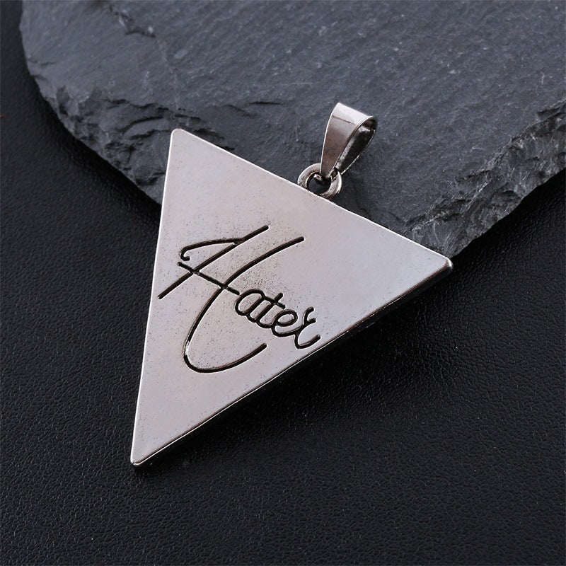 Fashion Punk Hip Hop Cool Popular Inverted Pendants