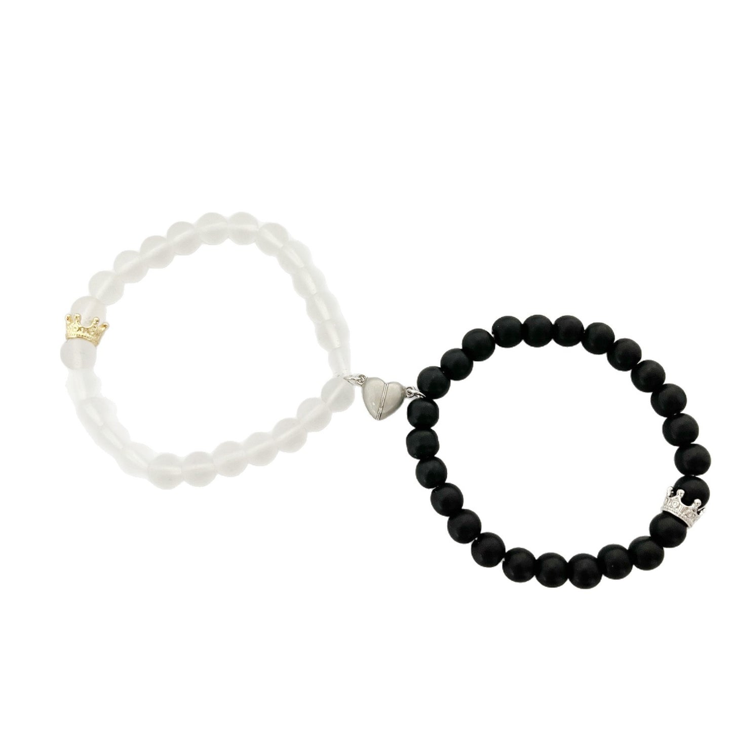 Love Magnet Suction Couple Personalized Niche Design Bracelet