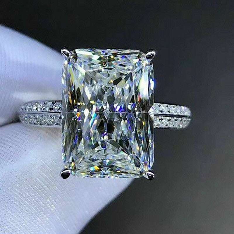 Diamond Alloy Fashion Dignified Sense Of Rings