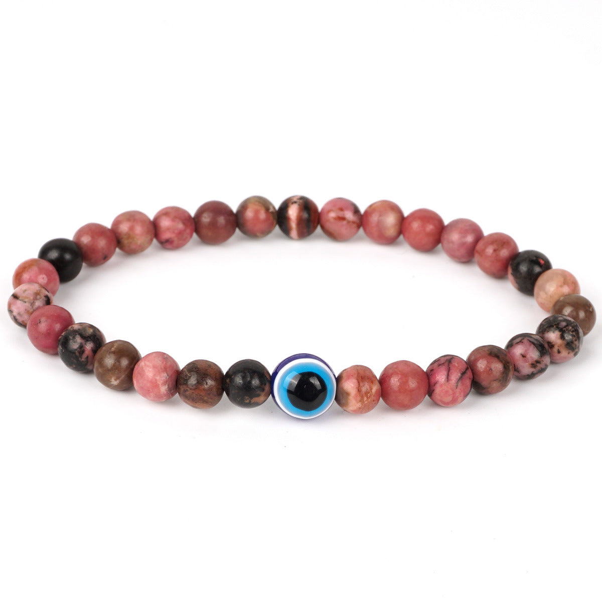 Obsidian White Turquoise Handmade Beaded Hand Bracelets