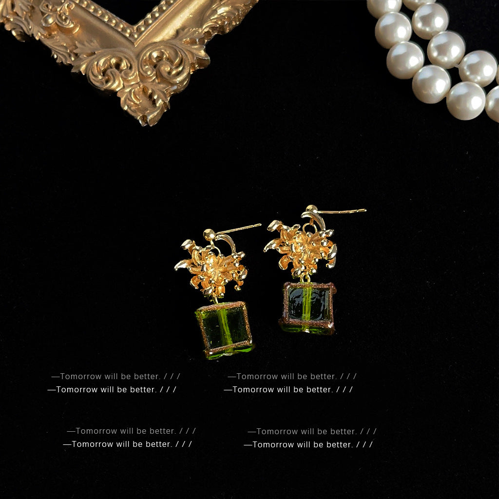 Retro High-grade Special Interest Light Luxury Earrings