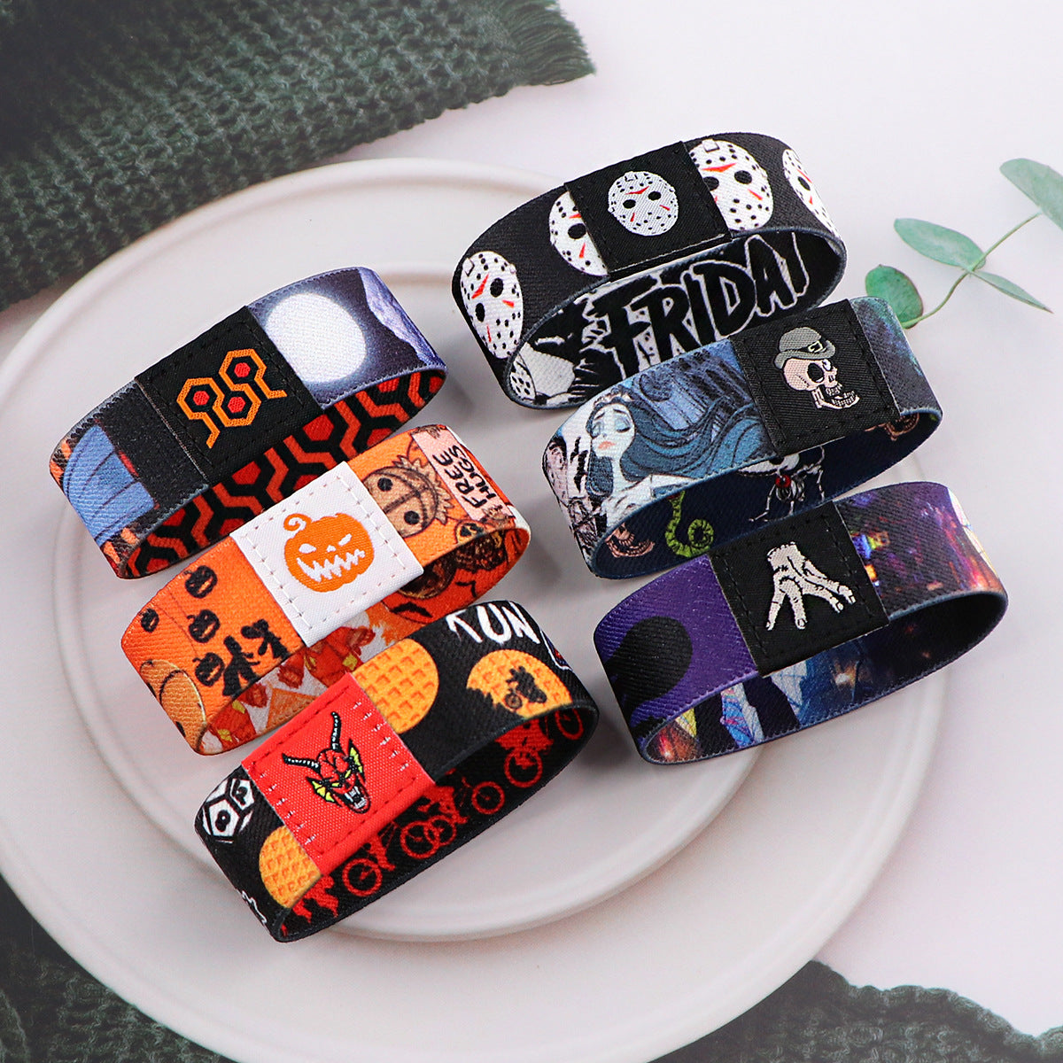 Series Elastic Wristband Wrist Strap Athletic Thermal Transfer Bracelet