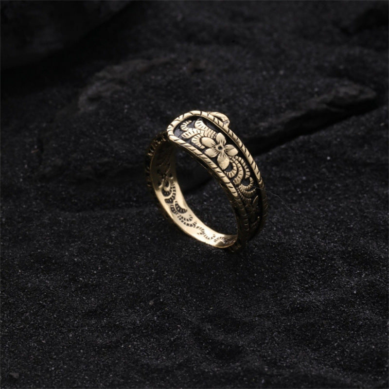 Women's Sier Simple Light Luxury High-grade Index Finger Open Rings