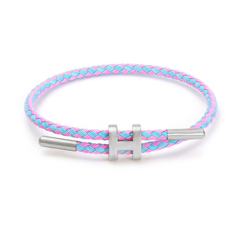 Wire Rope Adjustable Hard Pure Gold Accessory Bracelets