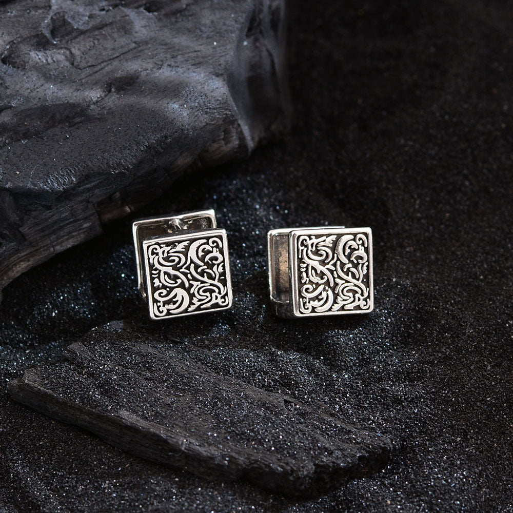 Female Temperament Personality Simple Vintage Niche High-grade Earrings