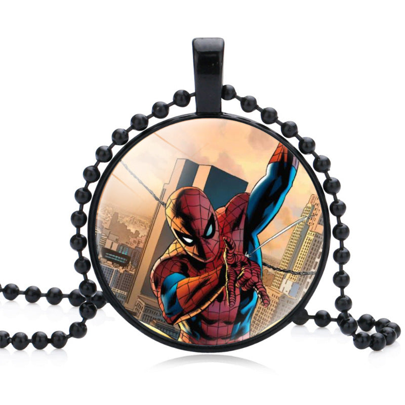 No Return Time Stone Black Rice Necklaces