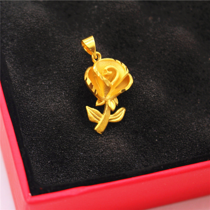 Women's Alluvial Gold Creative Personalized Money Tree Pendants