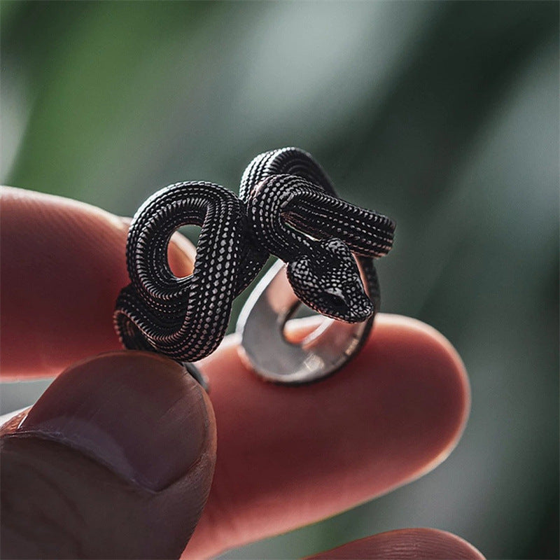 Python Simple Personality Open Halloween Dark Rings