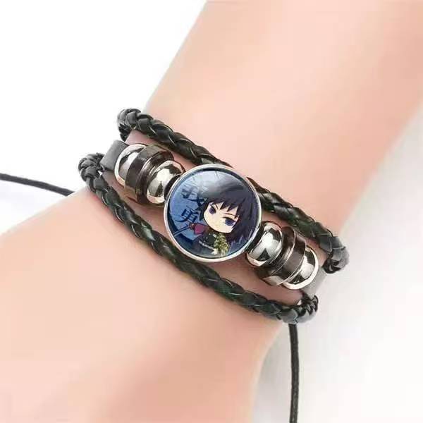 No Leather Woven Twin Wind Sweet Bracelet
