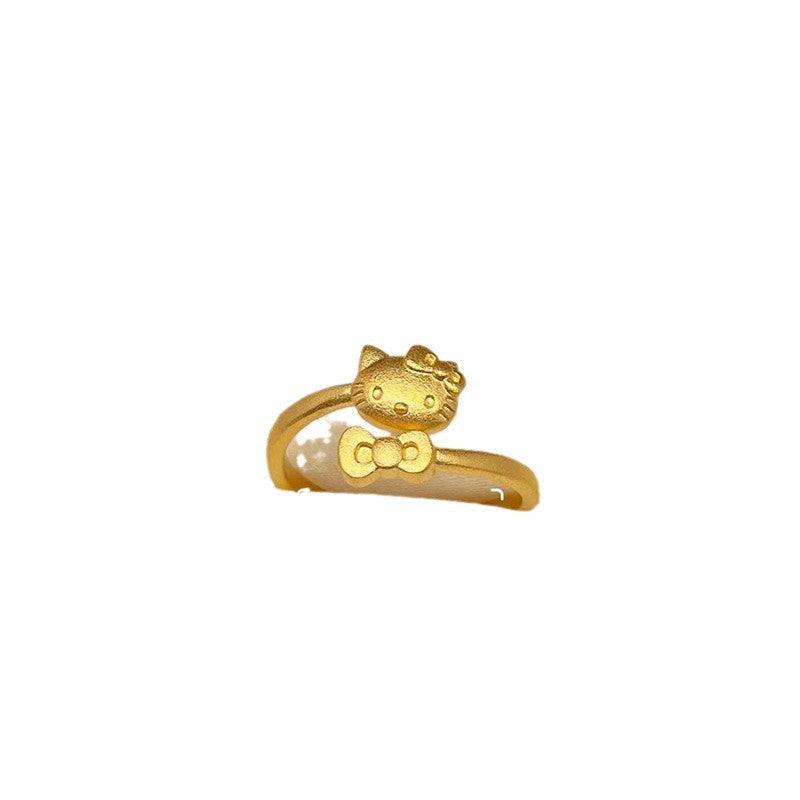 Cute Cartoon Index Finger Exquisite Versatile Ring