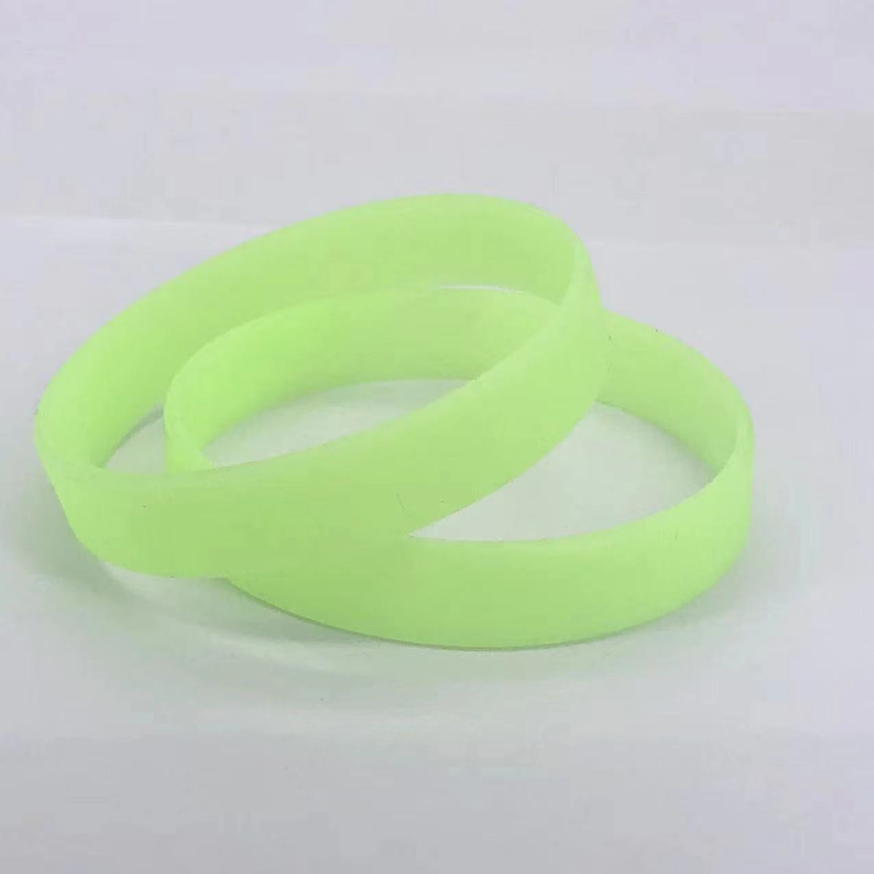 Silicone Night Aperture Adult Sports Group Bracelet