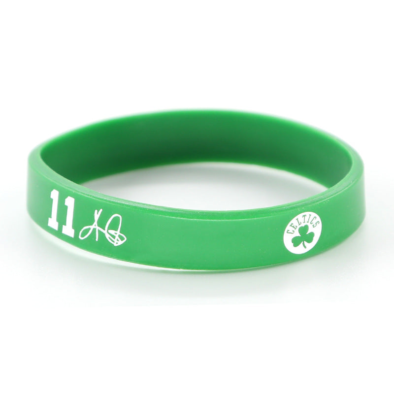 Basketball Silicone Rubber James Curry Harden Durant Bracelet