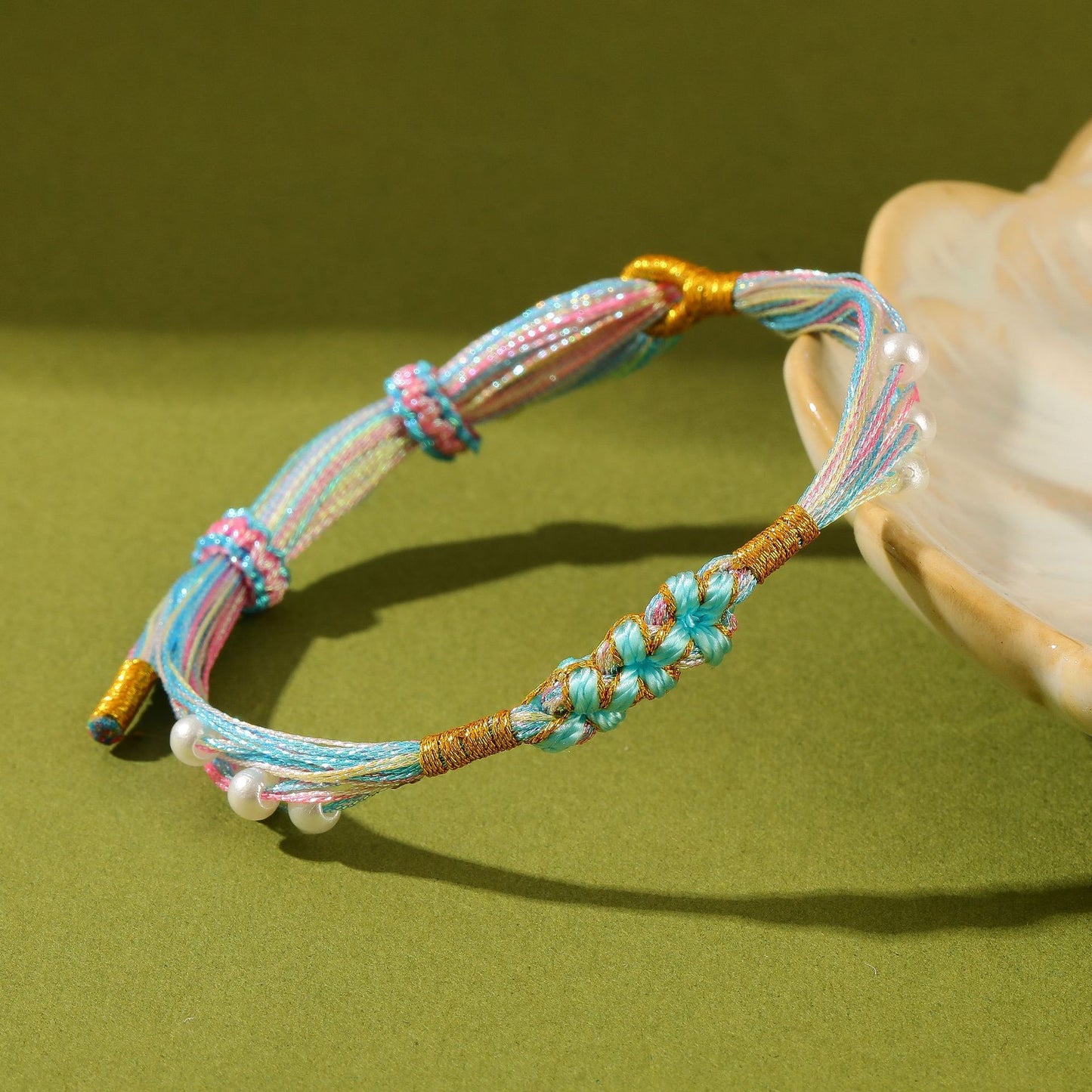 Children's Dragon Boat Festival Colorful Rope Carrying Strap Hand-woven Tiger Sachet Bracelets