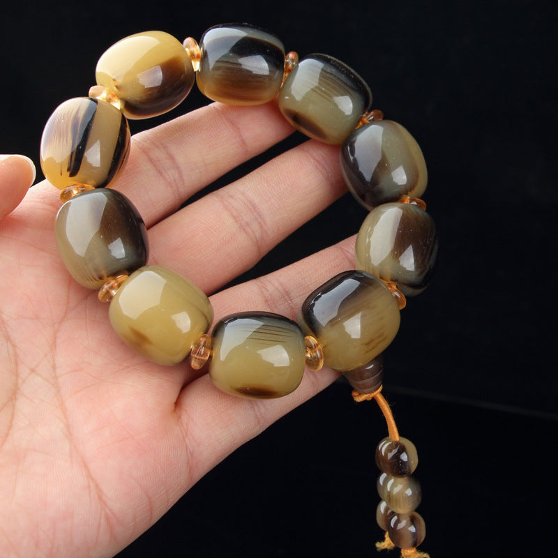 Horn Gourd Handball Beads Resin Imitation Bracelets
