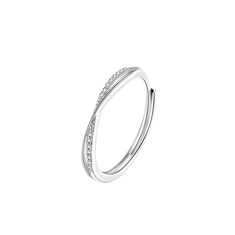 Simple Light Luxury Temperament Gang Drill Rings