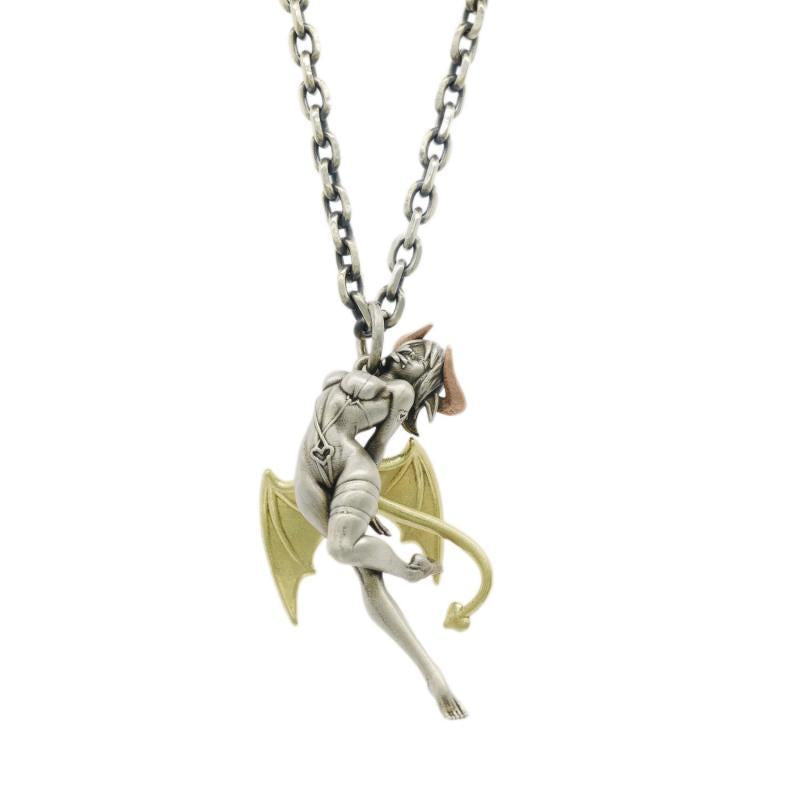 Women's & Men's Niche Angel Vintage Fashion Beauty Sweaters Necklaces