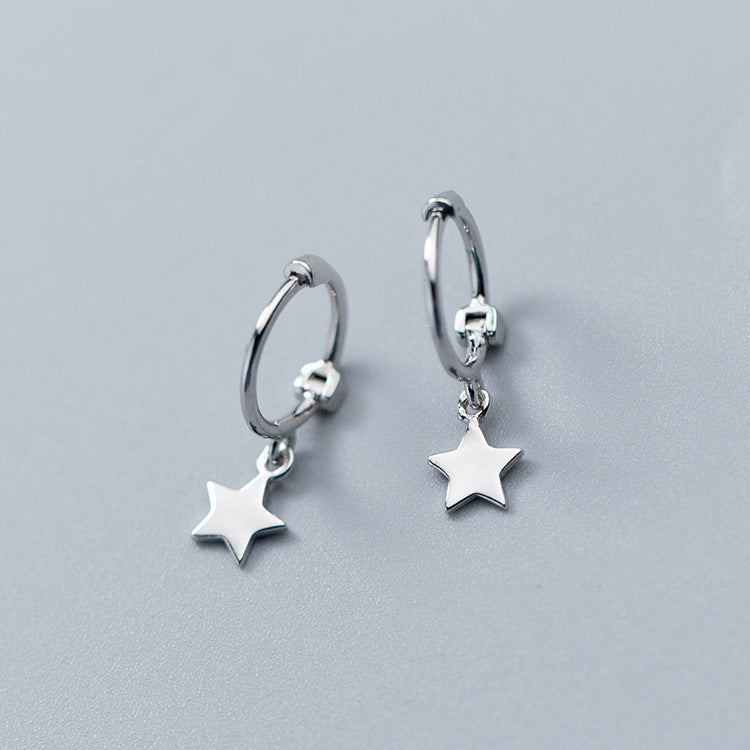 Clip Fresh Eardrop Short Simple Sweet Earrings