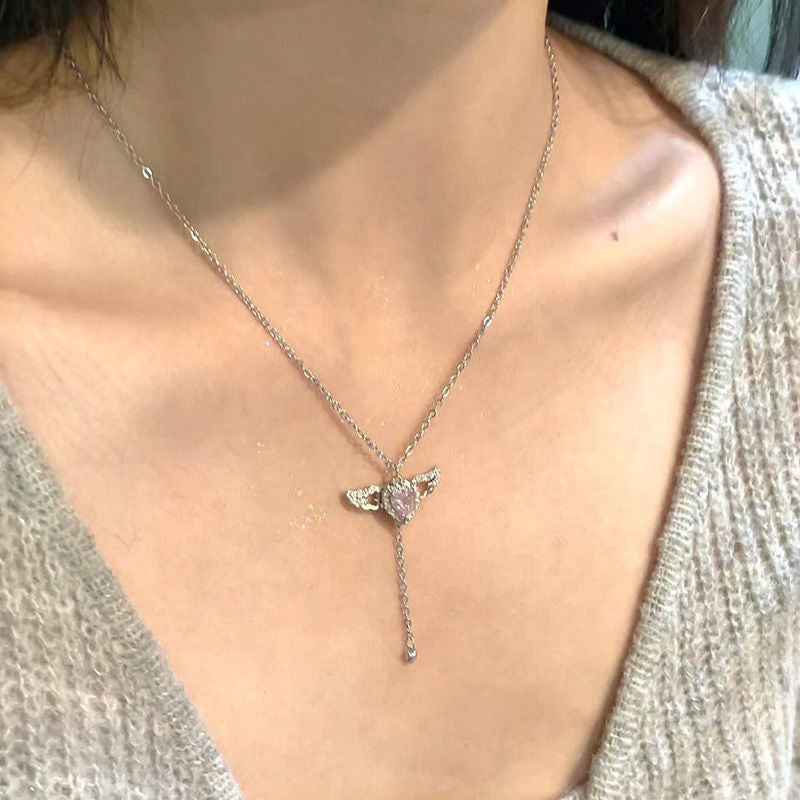 Luxury Angel Birthday Gift Valentine's Day For Necklace