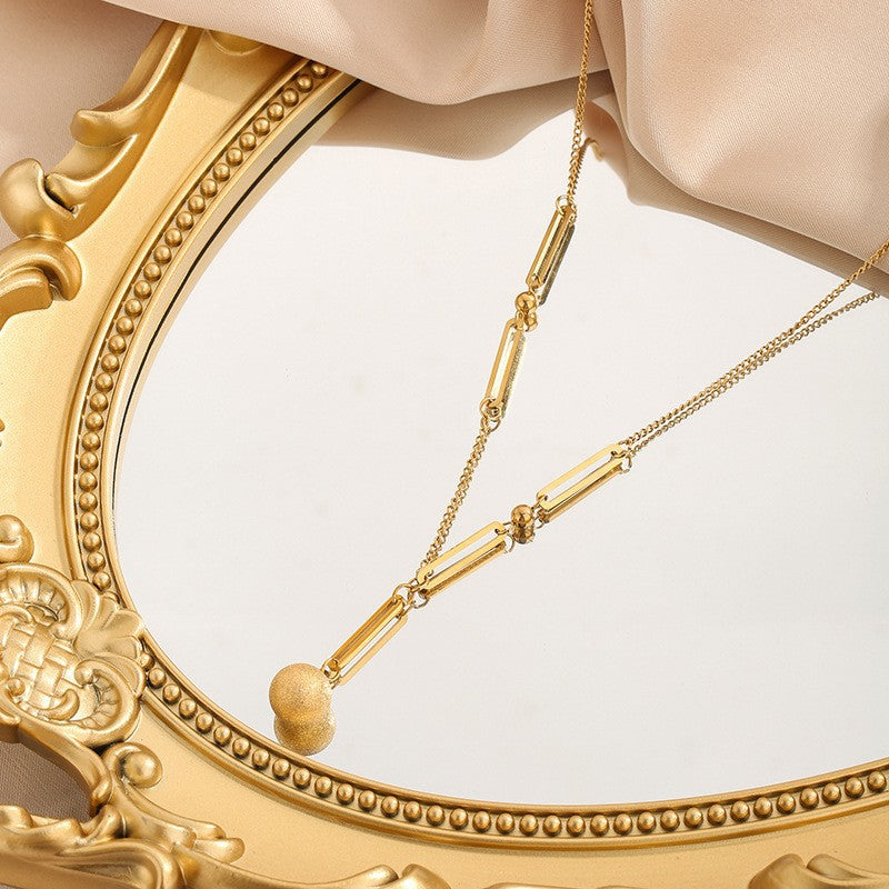 Women's Does Not Fade Temperament Entry Lux Necklaces