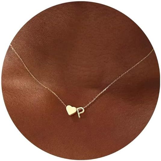 Love Letter Gold-plated Collarbone Durable Low Sensitivity Adjustable Necklace