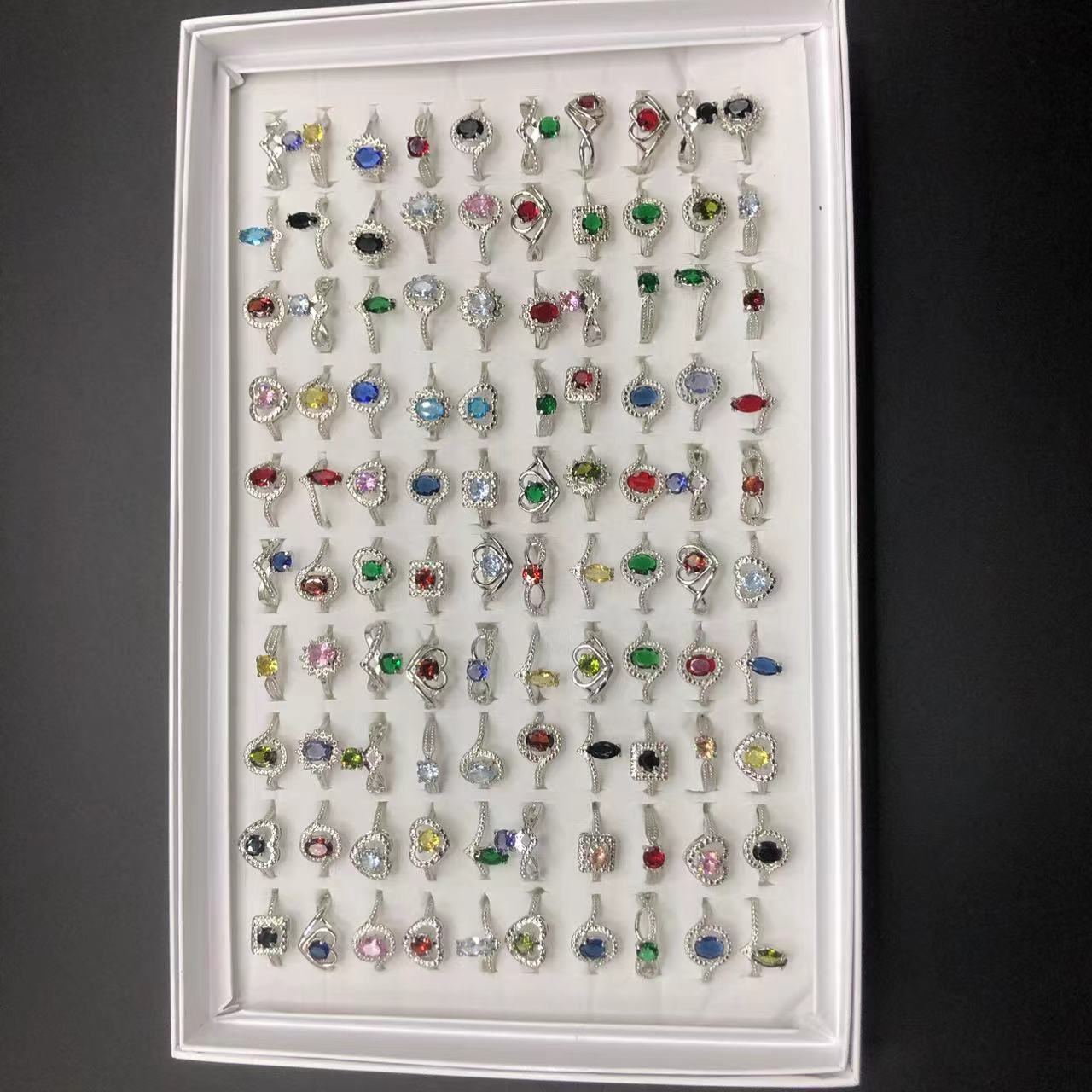 Slouchy New Box Light Luxury Adjustable Ring