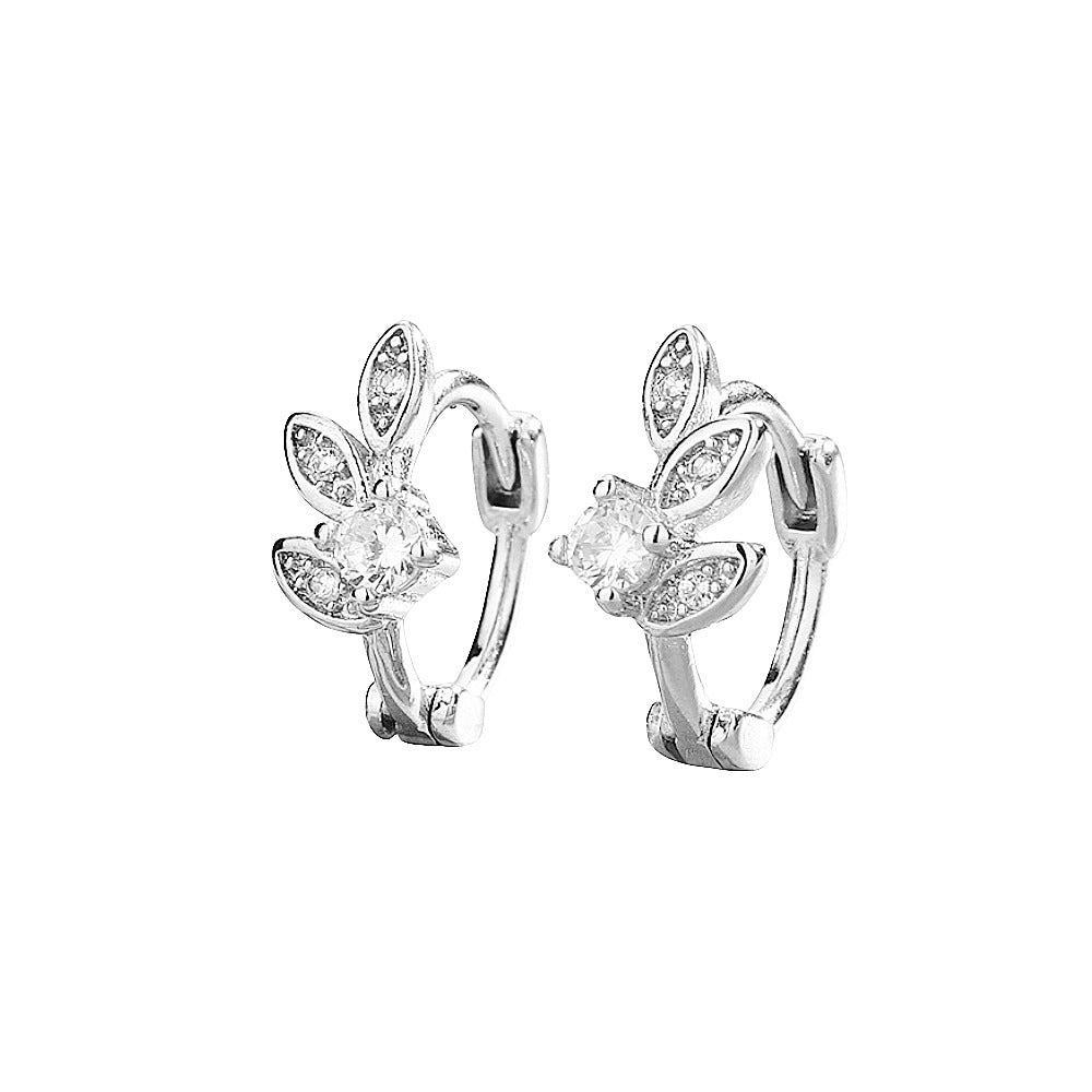 Clip French Sweet Beauty Exquisite Light Luxury Fresh Literature Ear Buckle