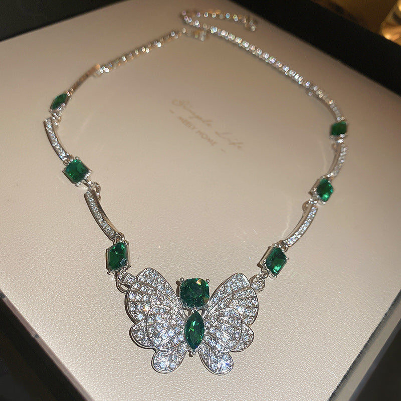 Women's Geometric Flowers Ear Light Luxury Minority Fashion Necklaces