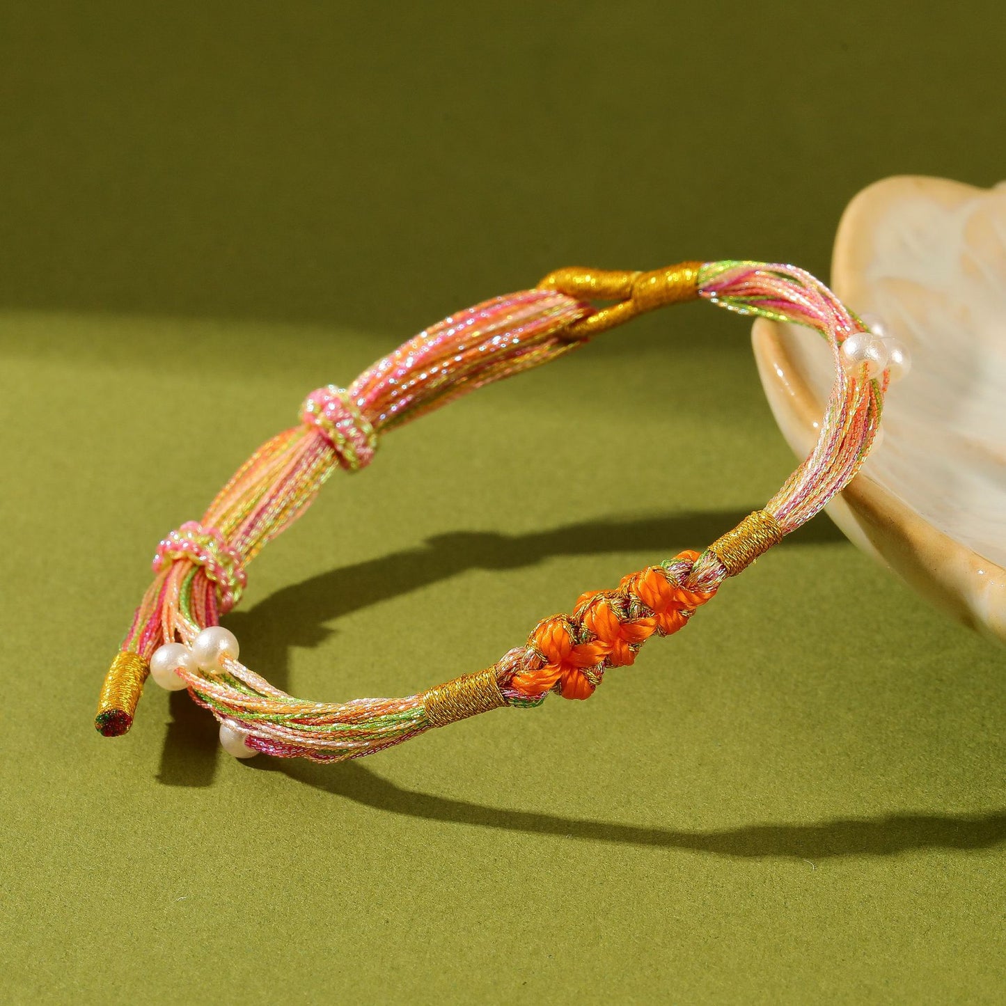 Children's Dragon Boat Festival Colorful Rope Carrying Strap Hand-woven Tiger Sachet Bracelets