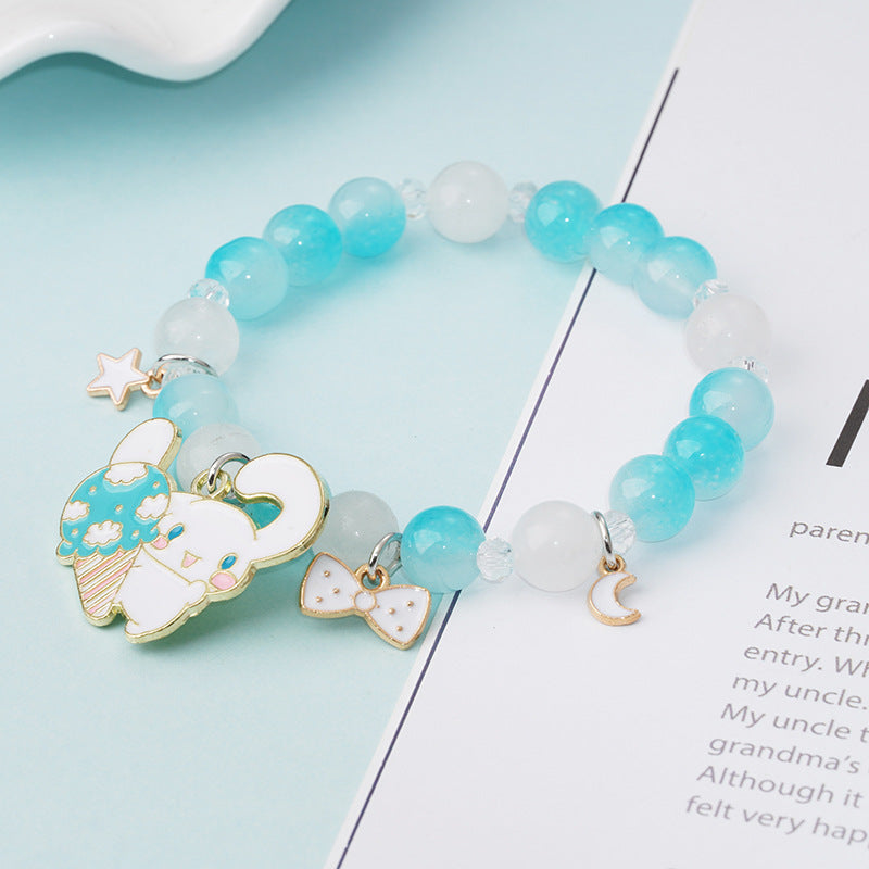 Korean Style Graceful Cute Crystal String Bracelet