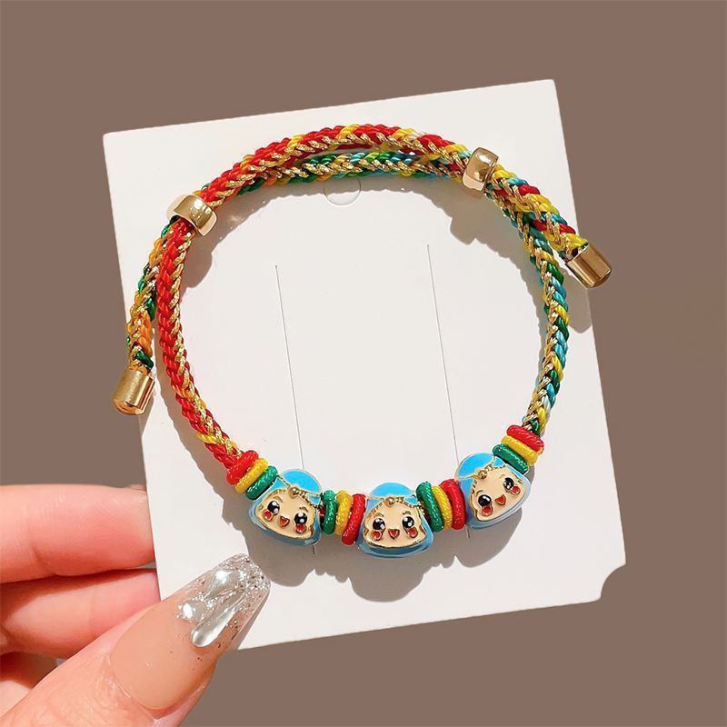Boat Festival Carrying Strap Colorful Rope Wind Hand-woven Bracelet