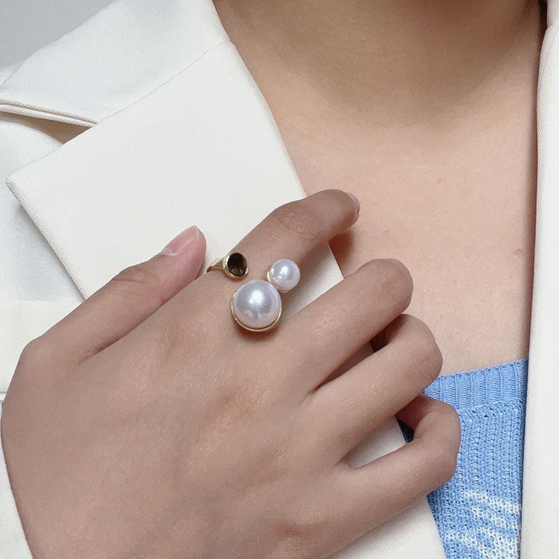 Female High Sense Graceful Fashionable Index Finger Rings