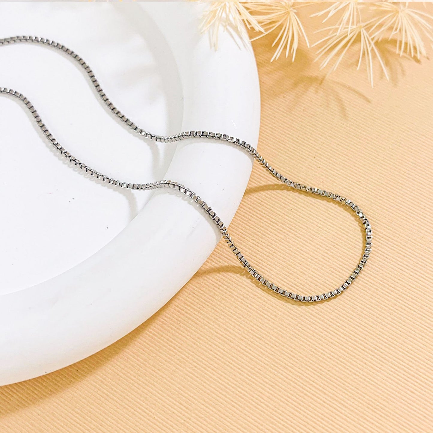 Women's Summer Simple Pure Niche Design Titanium Steel Necklaces