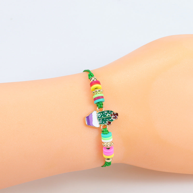 Children's Dinosaur Unicorn Pineapple Rainbow Cartoon Animal Bracelets