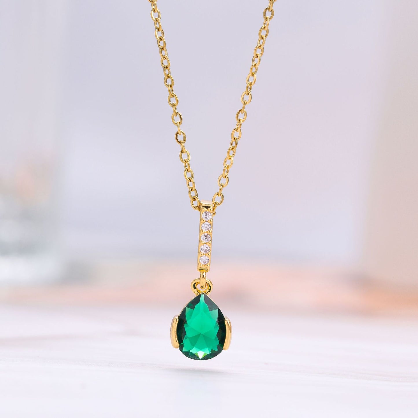 Titanium Steel Female Niche Simple Temperament Clavicle Pendants