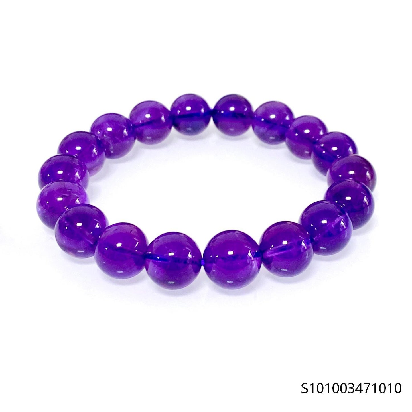 Women's & Men's Natural Amethyst Uruguay Purple Agate Bracelets