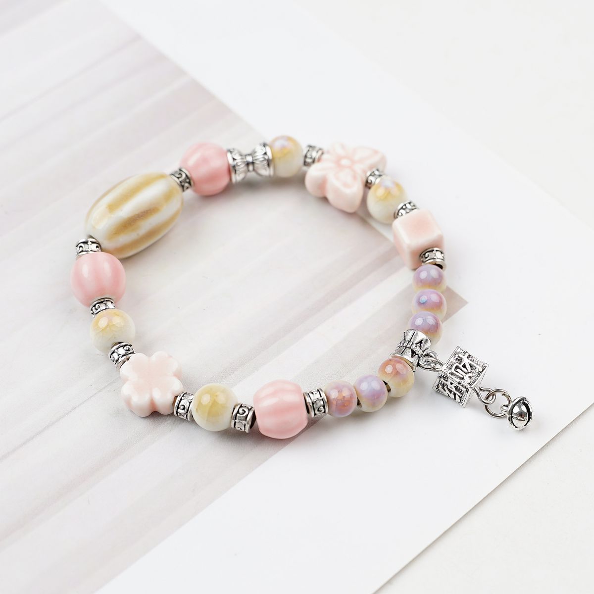 Ceramic Puppy Bone Artistic Fashion Chinese Single Bracelets
