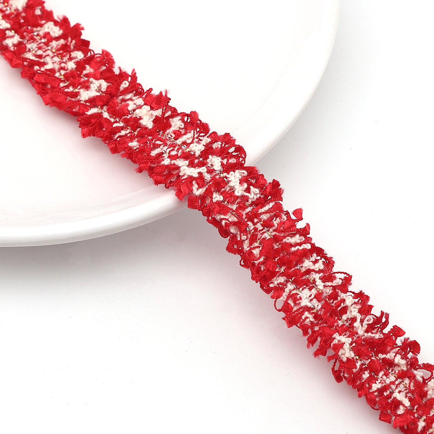 Classic Style Polyester Lace Handmade Suitcase Hat Weaving Rope Jewelry Accessories