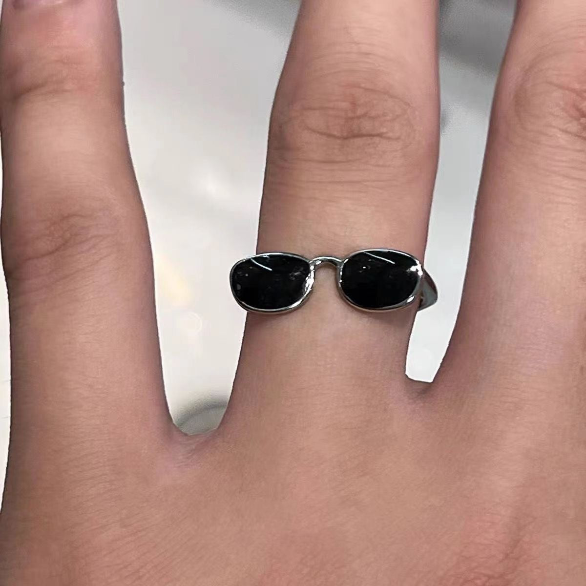 Glasses Female Design High Sense Affordable Luxury Style Stylish Ring