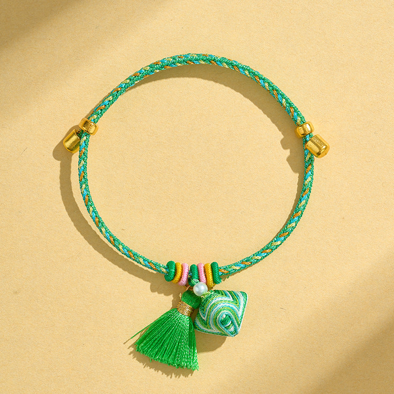 Children's Dragon Boat Festival Colorful Rope Hand-woven Small Bracelets