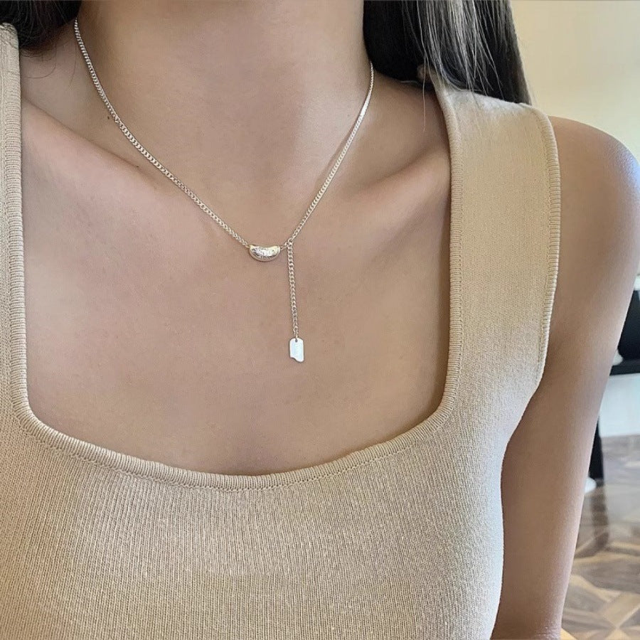 Women's Sier Light Luxury High-grade Design Clavicle Necklaces