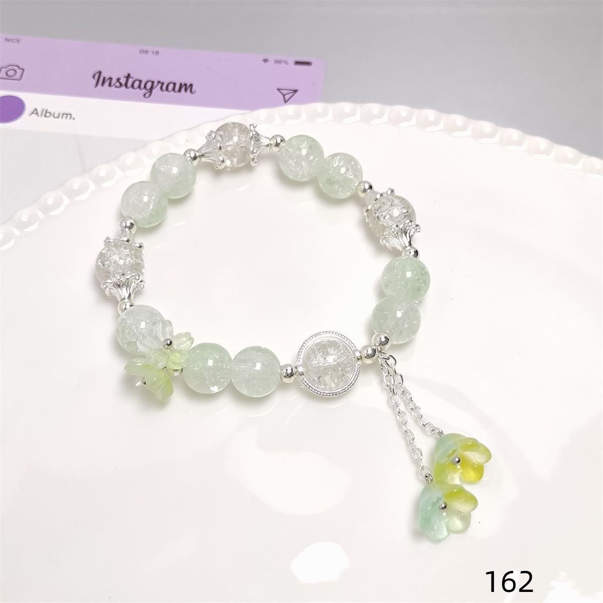Colorful Crystal String Beads Fishtail Sweet Super Fairy Girlfriends For Bracelets