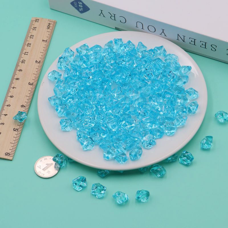 Toy Colorful Plastic Luminous Ice Cube Jewelry Accessories