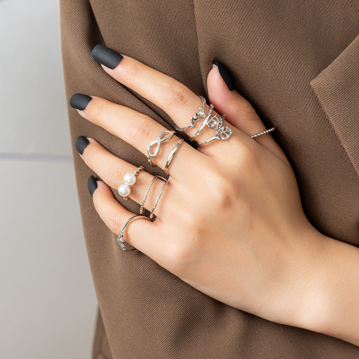 Women's Butterfly Open More Than Knuckle Sets Of Ring