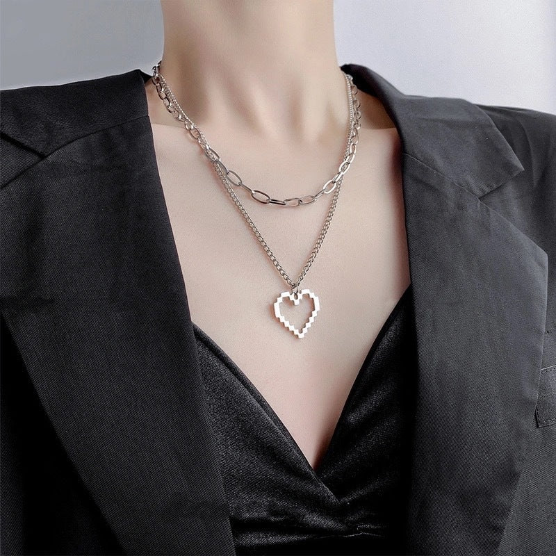 Women's Steel Sweater For Niche Design Trendy Necklaces